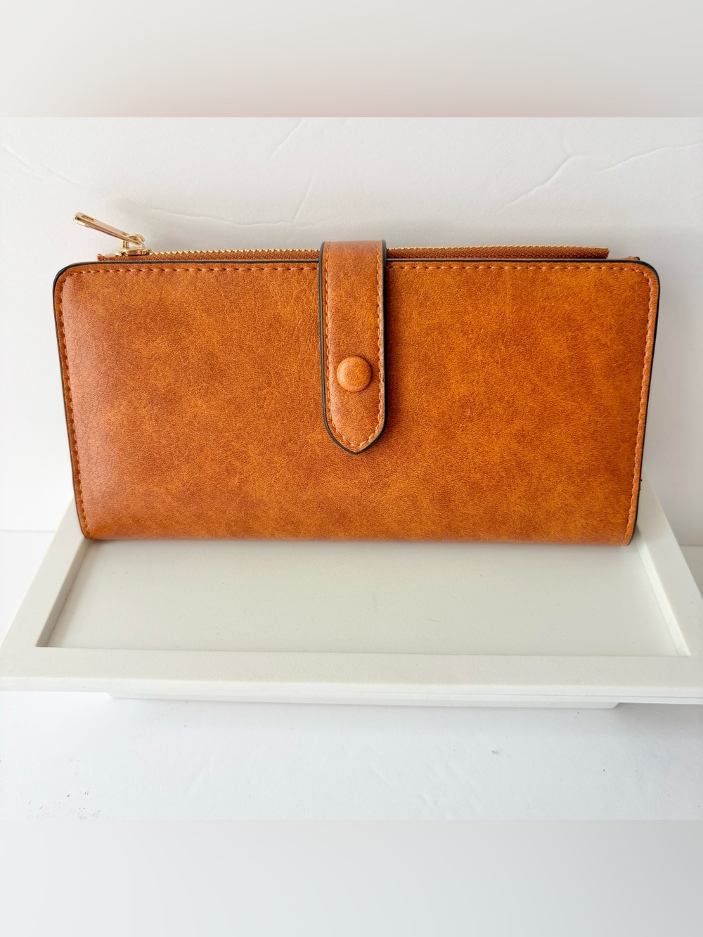 Tan Leather Wallet